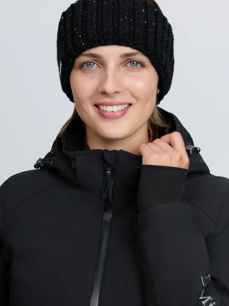 LeMieux Bernie Sequin Headband Black-2