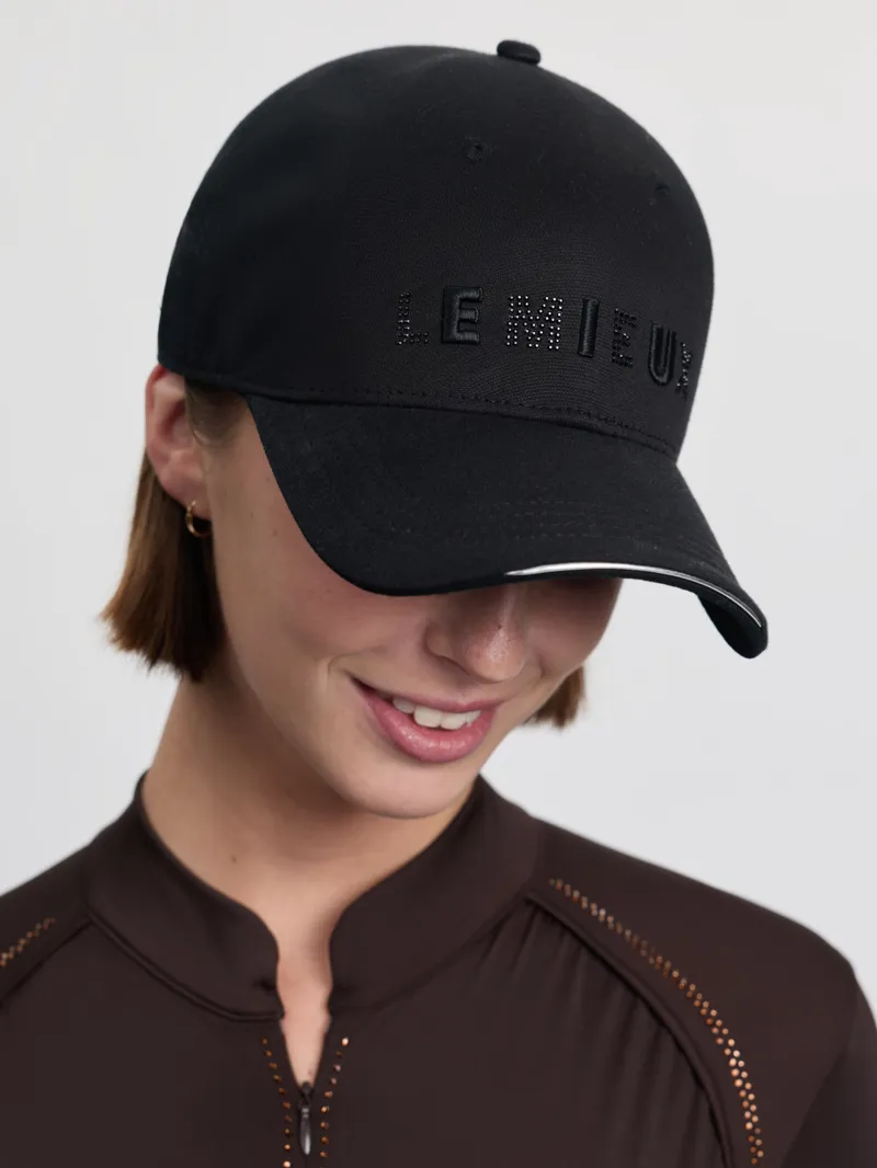 LeMieux Brilliance Baseball Cap in Black-3