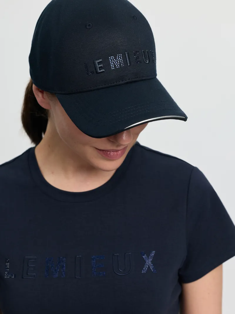  LeMieux Brilliance Baseball Cap in Navy-2
