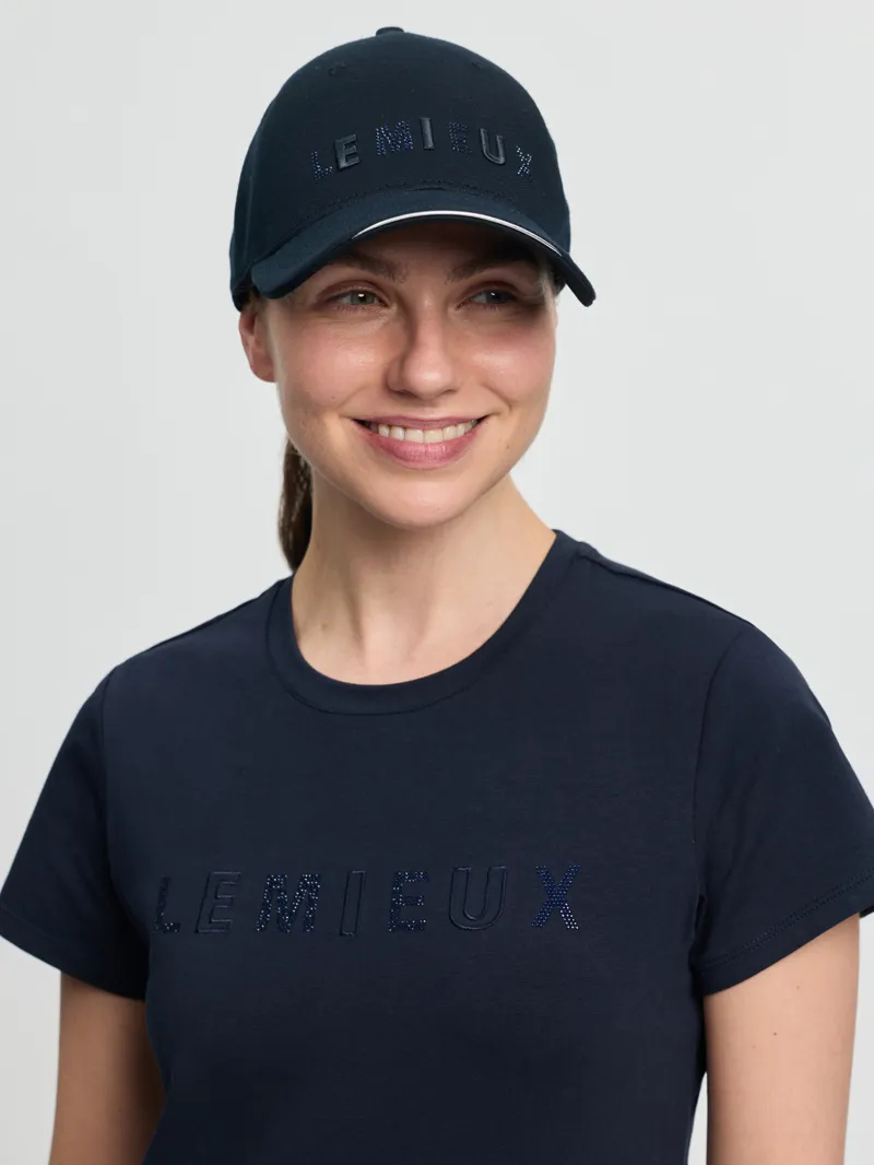  LeMieux Brilliance Baseball Cap in Navy-3
