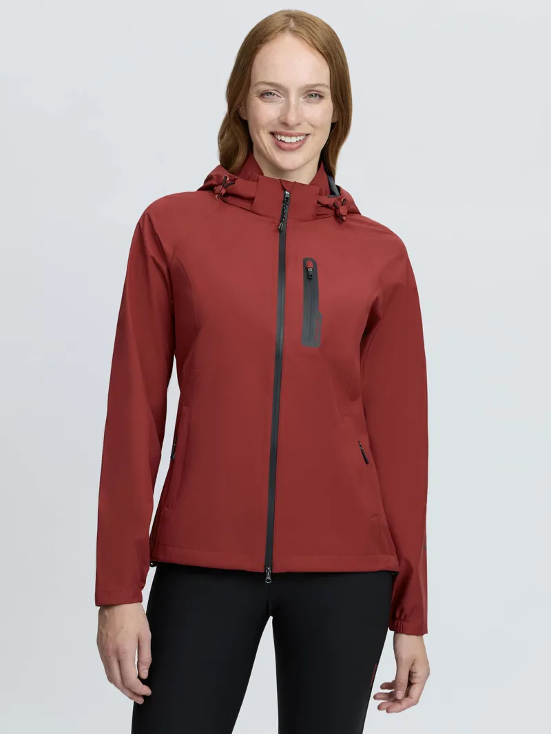 LeMieux Athena Waterproof Lightweight Jacket in Russet-1