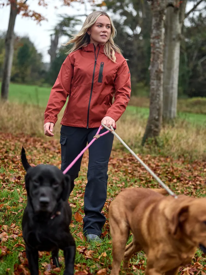 LeMieux Athena Waterproof Lightweight Jacket in Russet-5