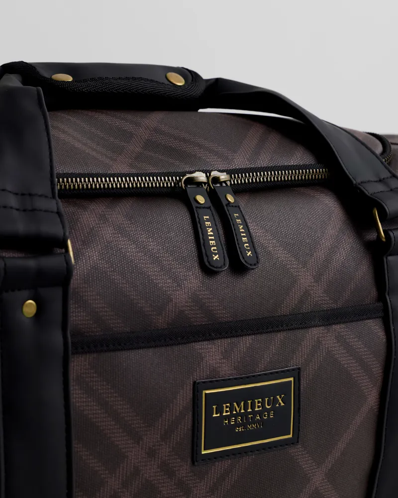 LeMieux Heritage Overnight Bag in Cocoa-1