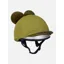 LeMieux Mini Double Pom Hat Silk in Gooseberry