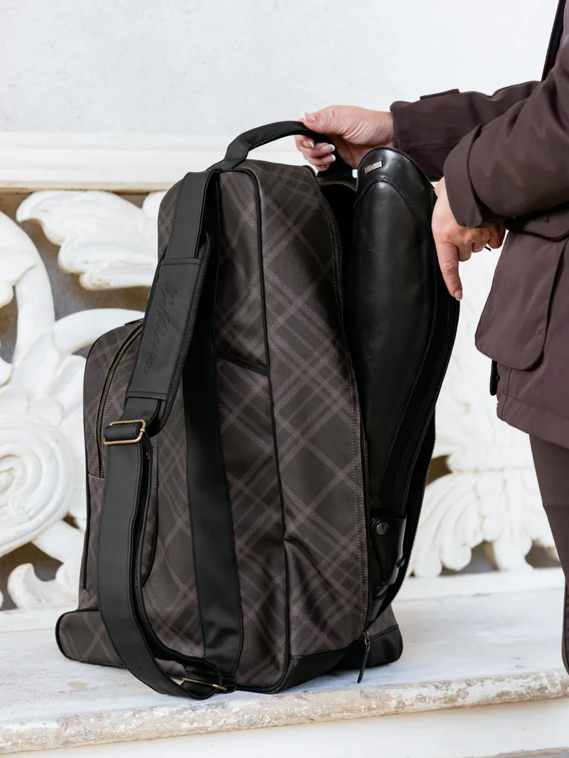 LeMieux Boot and Hat Bag Heritage Cocoa-4