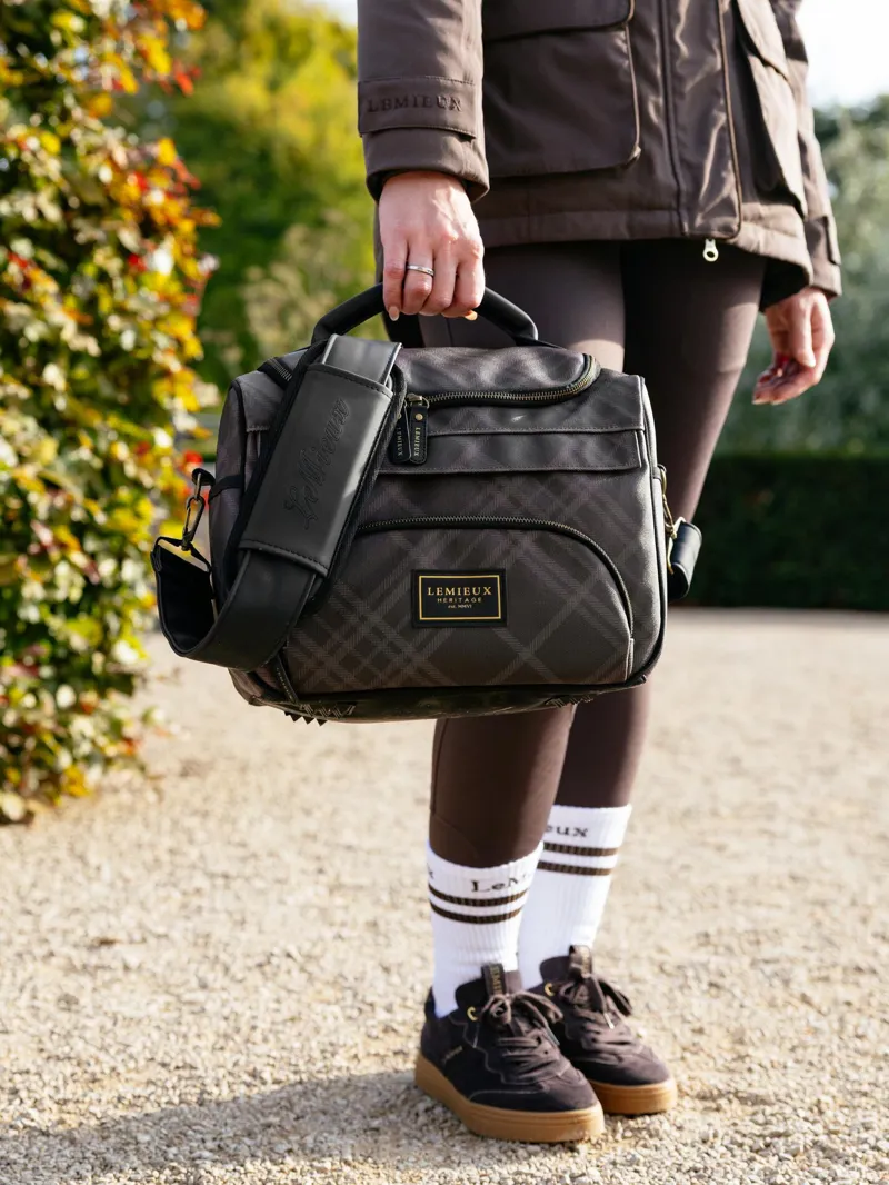LeMieux Heritage ProKit Lite Grooming Bag in Cocoa-1