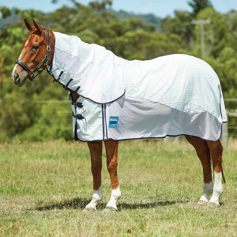 U R Kool Kool Coat Airstream - hidden surclingle 111 Combo neck White-Navy
