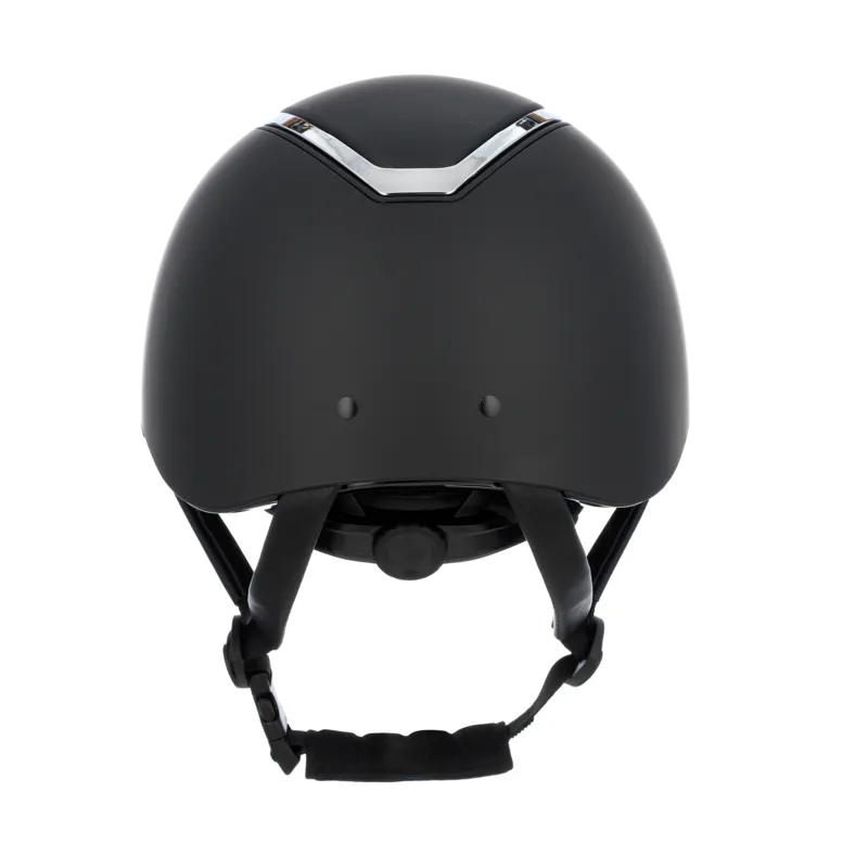 Charles Owen Kylo Black Matte/Silver-2