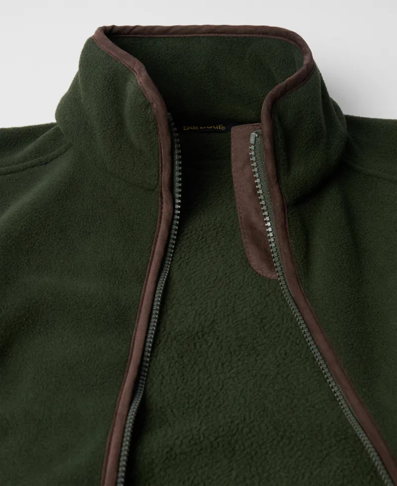 Barbour Ladies Country Colton Fleece Gilet Sage-4