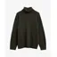 Barbour Stanford Fleck Rollneck Wool Jumper in Olive
