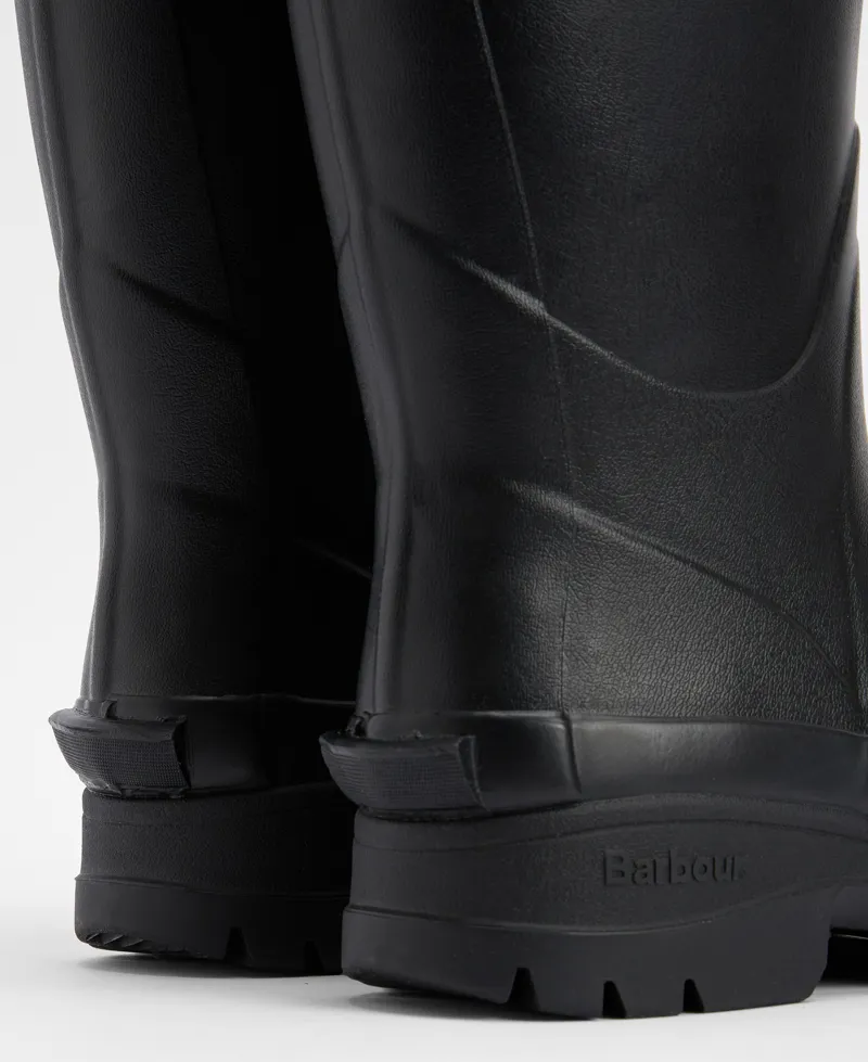 Barbour Ladies Tempest Wellington Boot Black-3