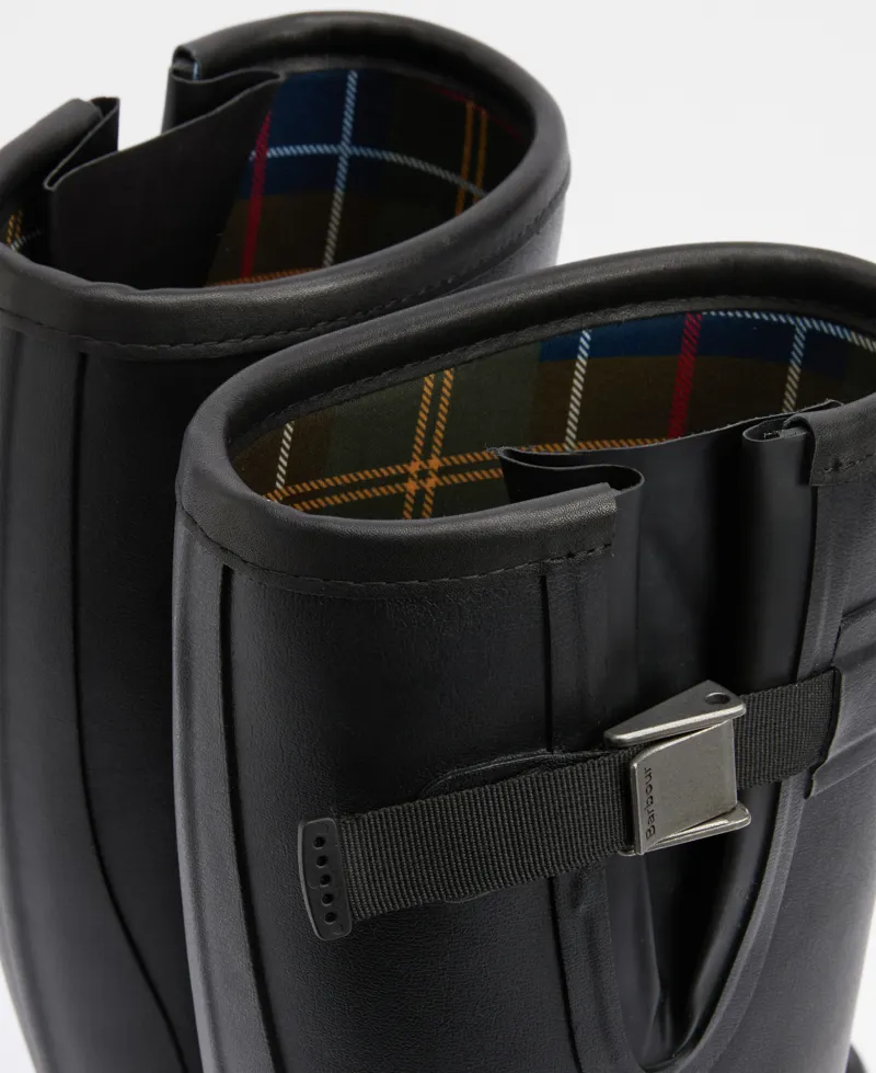 Barbour Ladies Tempest Wellington Boot Black-6