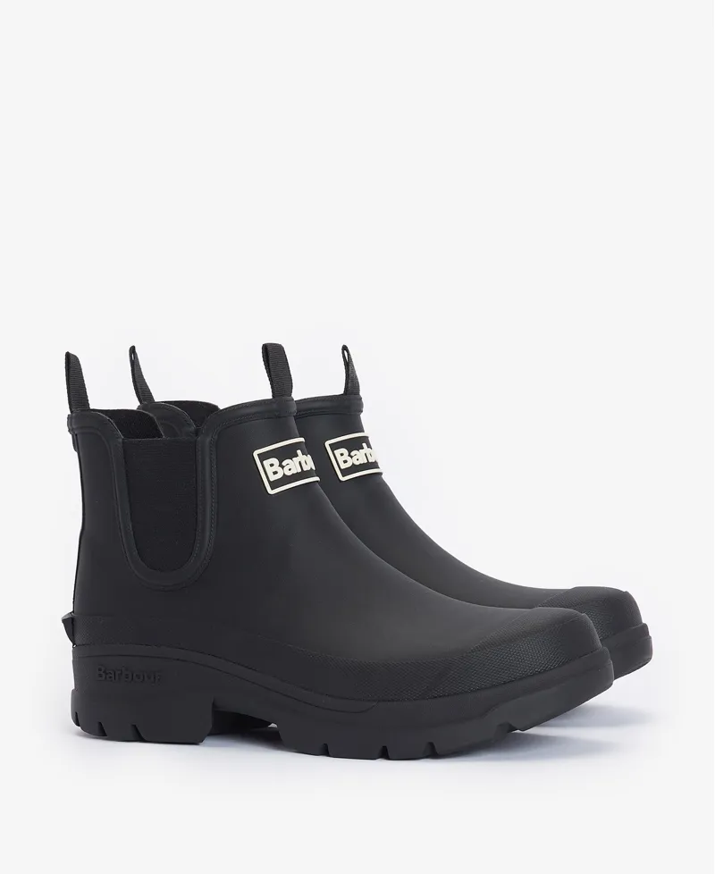 Barbour Ladies Nimbus Ankle Wellingtons Classic Black-2