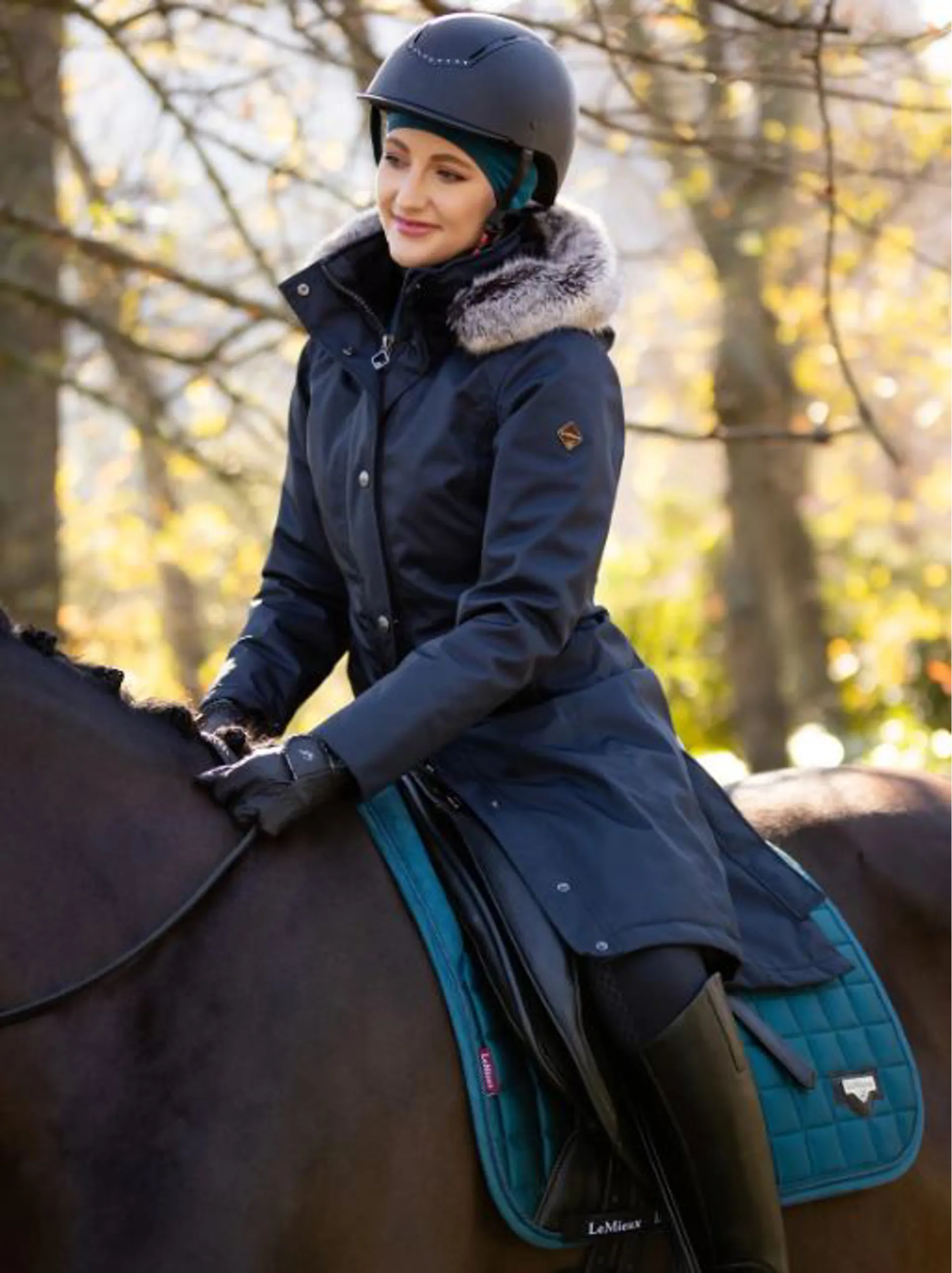 Horse Riding Ladies Waterproof Riding Coat Horse Riding Long