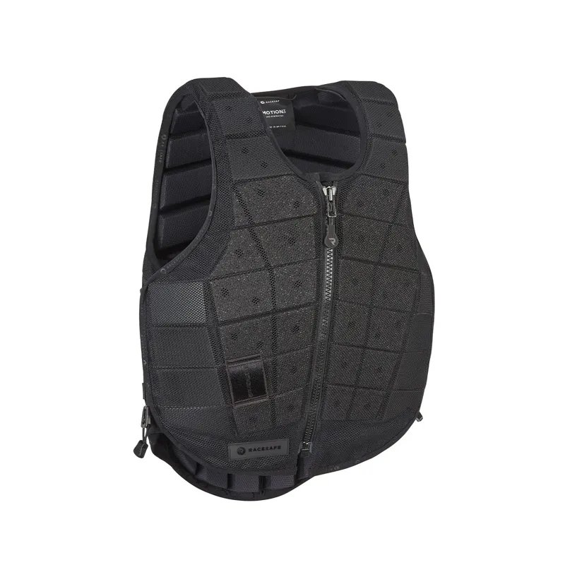 Racesafe Motion 3 Adult Body Protector Black Medium/Tall/Long-2