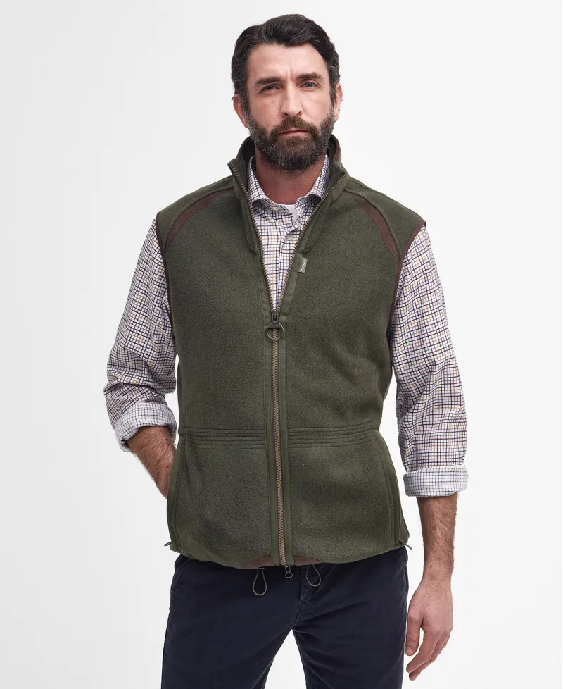 Barbour Mens Langdale Gilet Olive-5