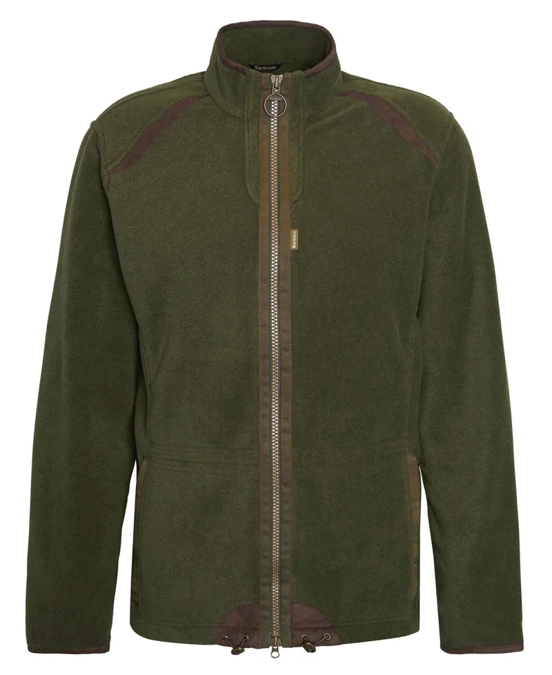 Barbour Mens Langdale Fleece Jacket Forest-5