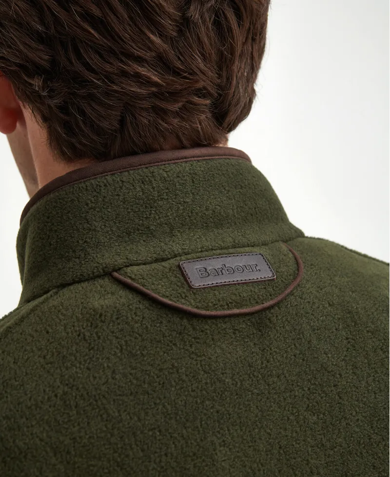 Barbour Mens Langdale Fleece Jacket Forest-1