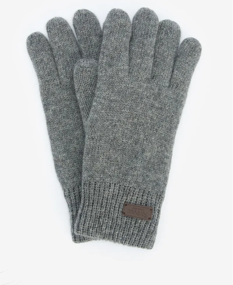 Barbour Mens Carlton Gloves Grey