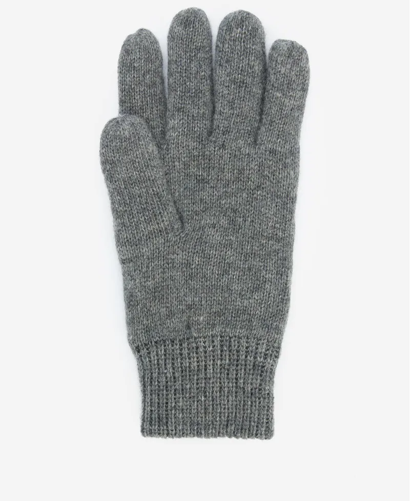 Barbour Mens Carlton Gloves Grey-1
