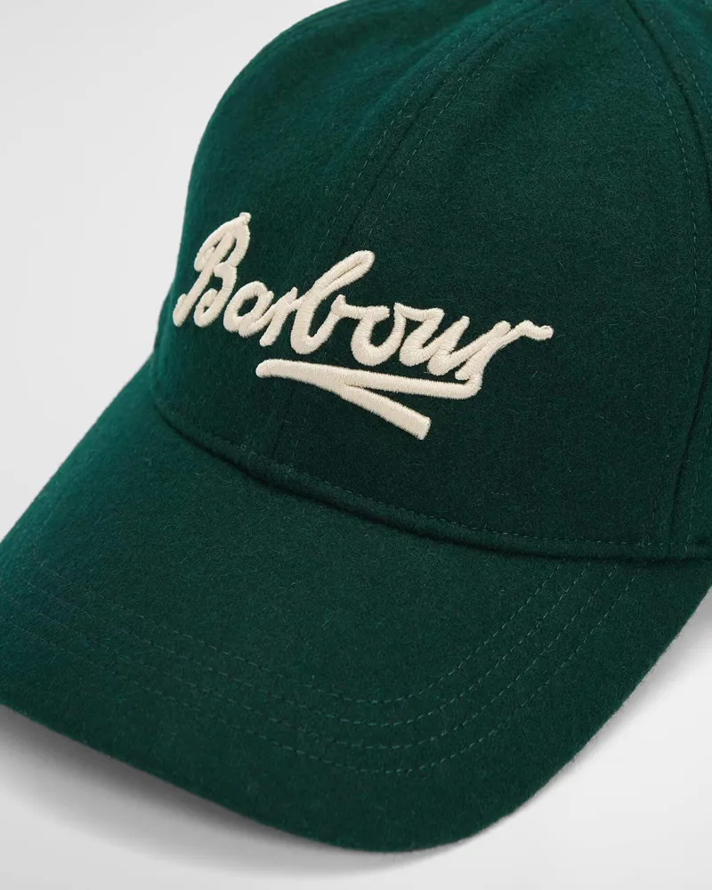 Barbour Bowery Sports Cap in Forest Green-2
