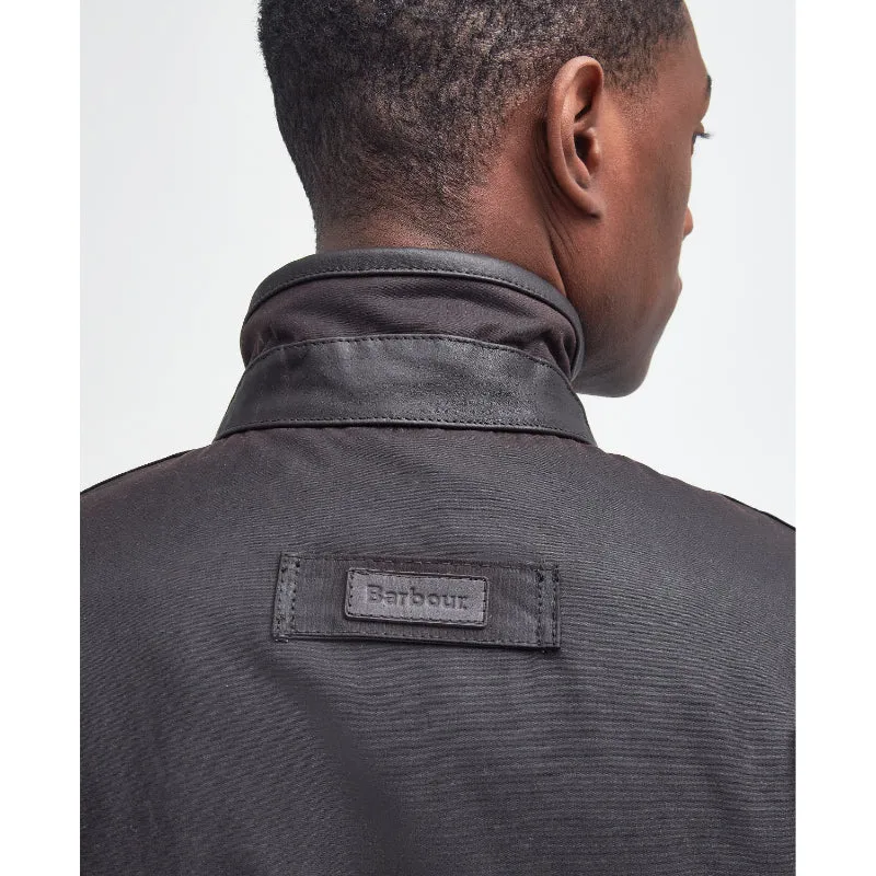 Barbour Prestbury Men's Wax Jacket Rustic-4