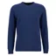 Barbour Essential Lambswool Crew Neck Jumper Deep Blue