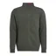 Barbour Mens Nelson Essential Full-Zip Jumper Seaweed