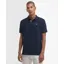 Barbour Mens Tartan Pique Polo Shirt New Navy