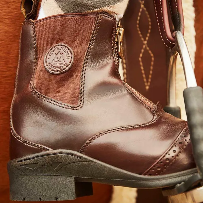 Mountain Horse Aurora Paddock Boot in Brown-2