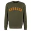 Barbour Mens Prep Logo Crew Sweatshirt Olive
