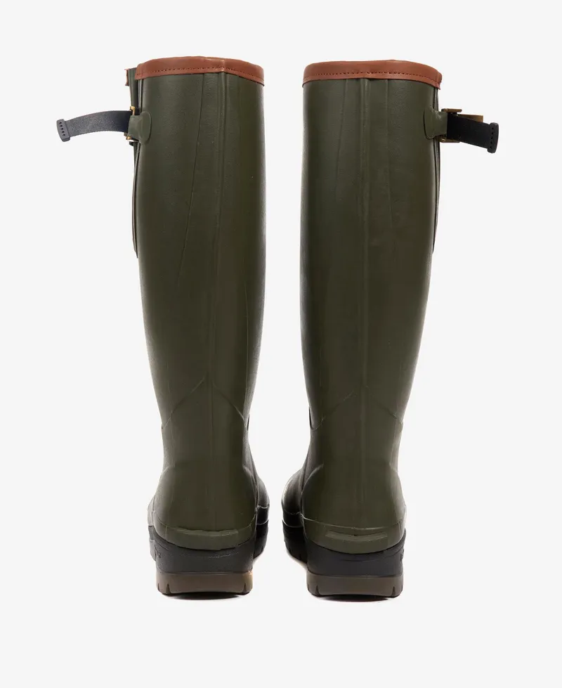 Barbour Ladies Tempest Wellington Boot Green-4