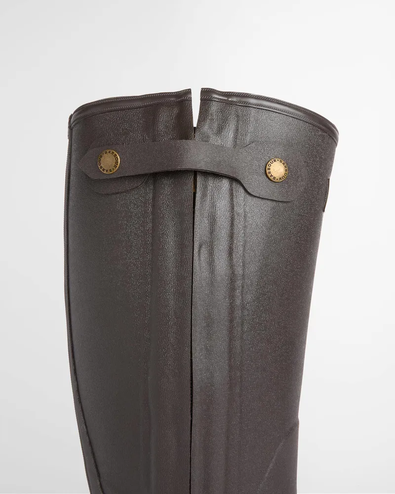 Barbour Teesdale Wellington Boots in Brown-3