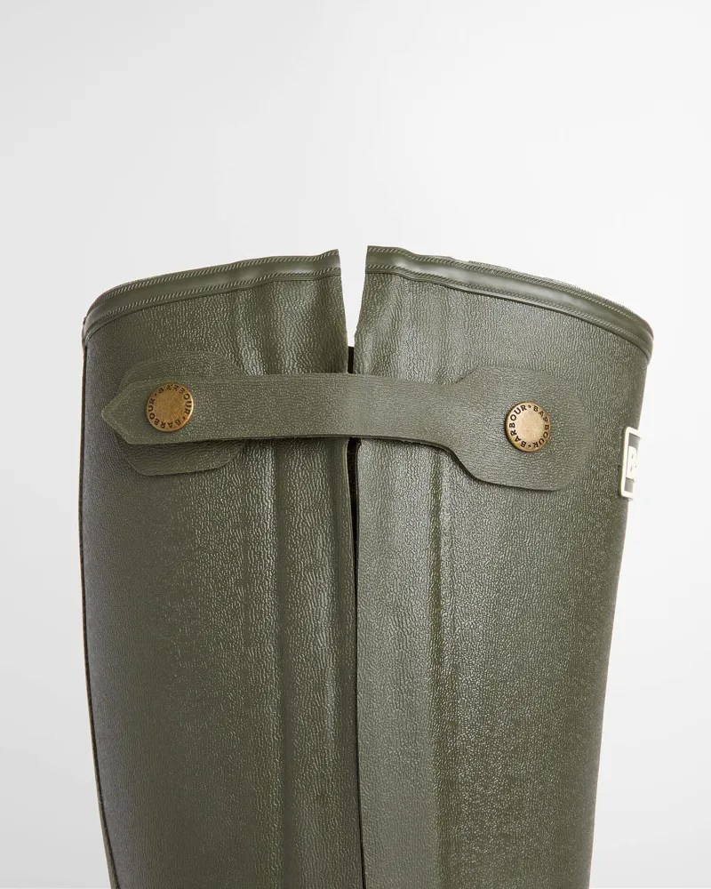  Barbour Teesdale Wellingtons Olive-4