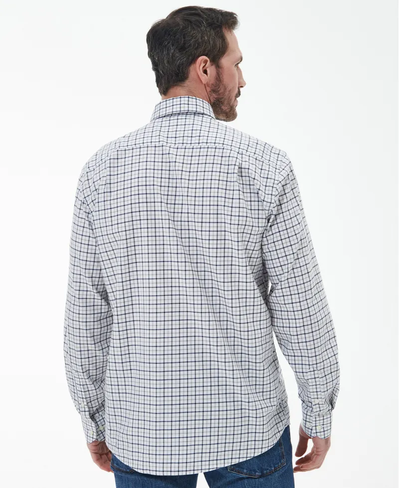 Barbour Mens Preston Regular Shirt Olive-2