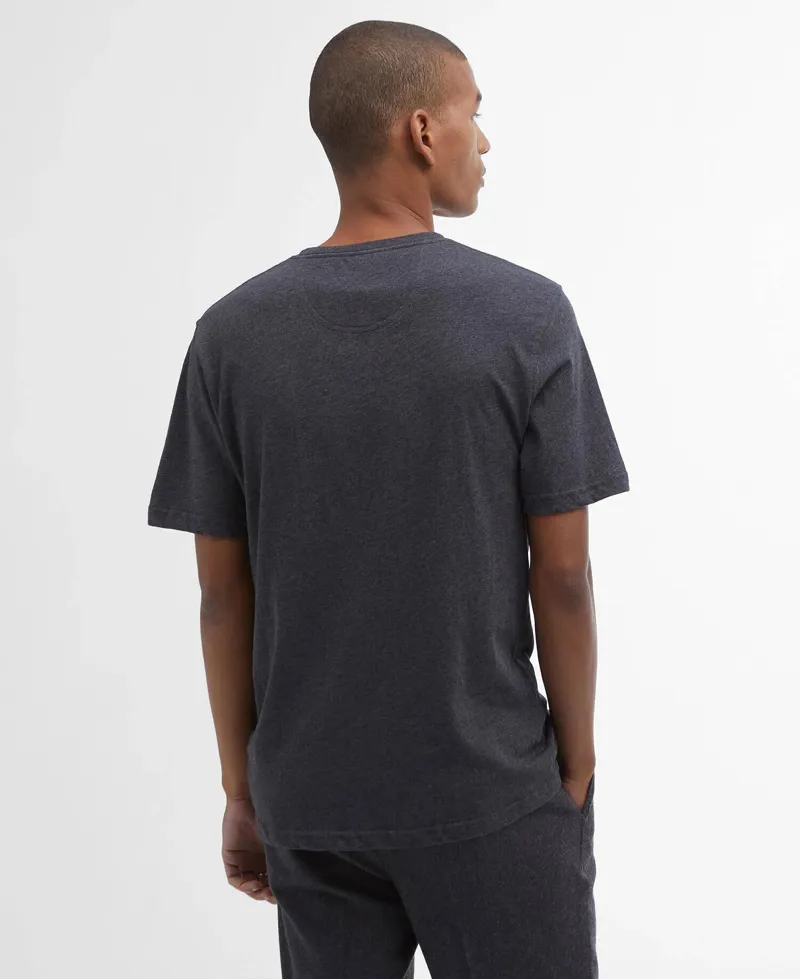 Barbour Men's Essential Sports T-Shirt Slate Marl-2