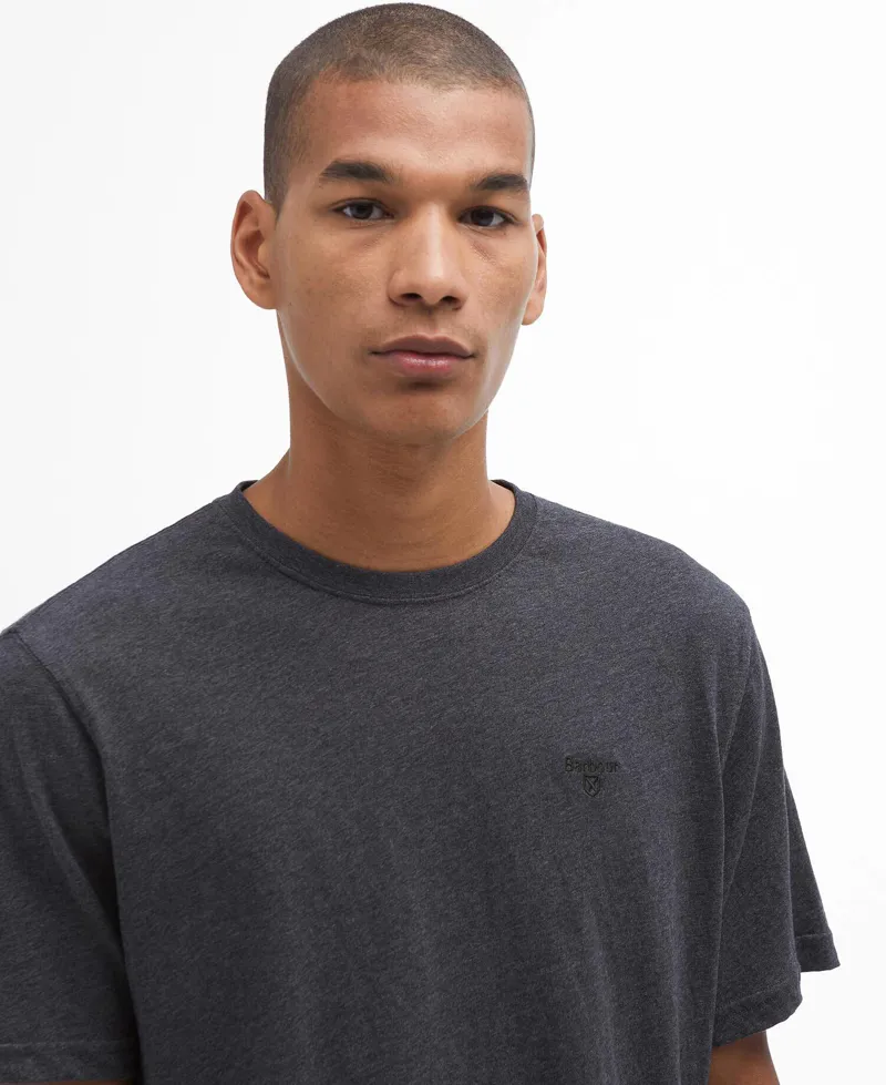 Barbour Men's Essential Sports T-Shirt Slate Marl-3