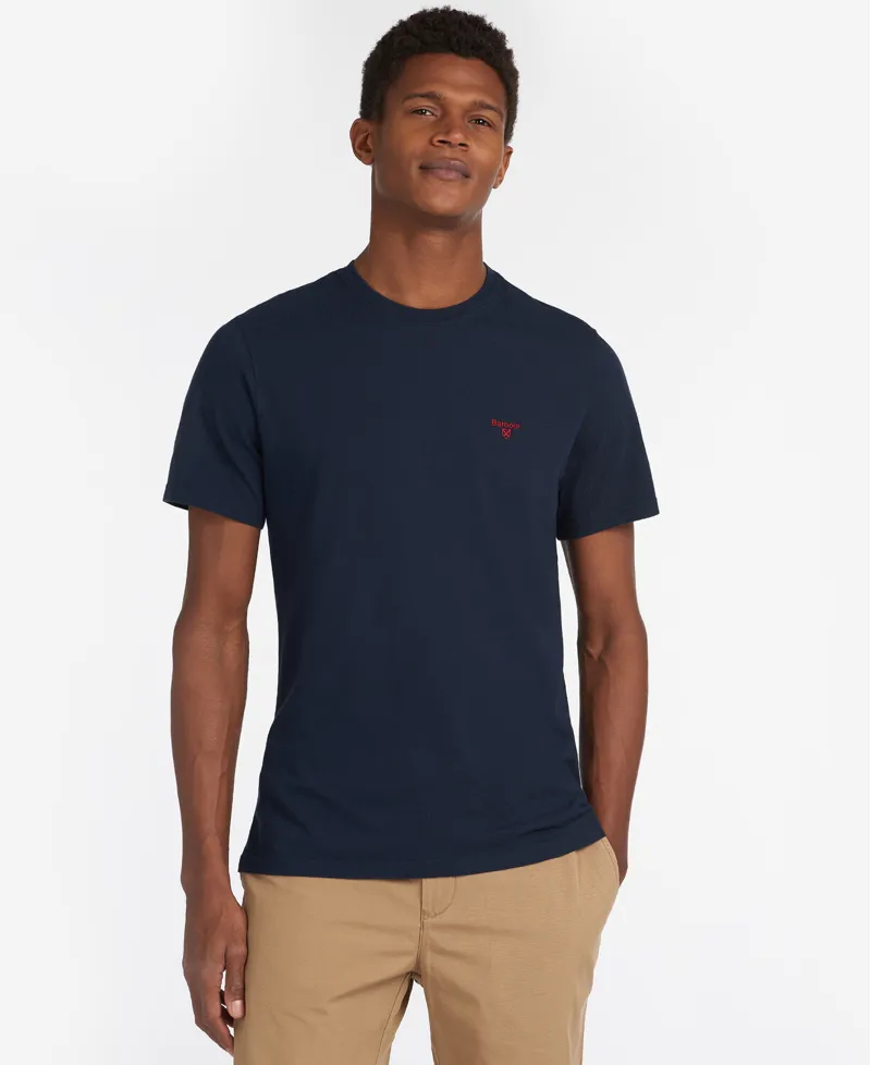 Barbour Mens Sports T-Shirt Navy