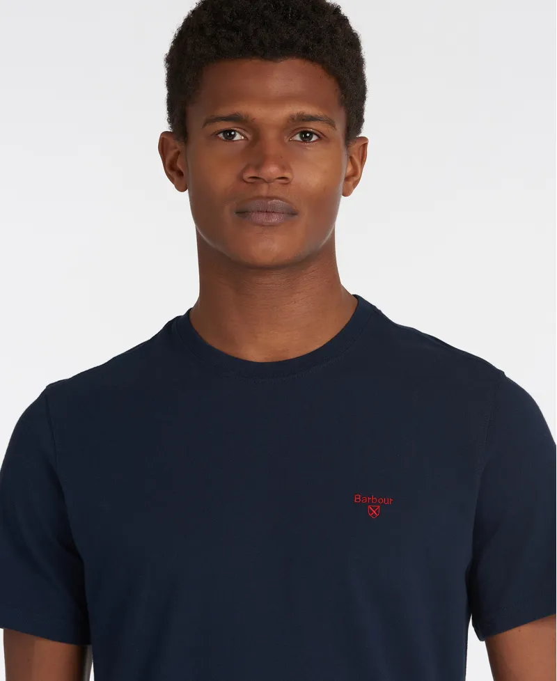 Barbour Mens Sports T-Shirt Navy-2