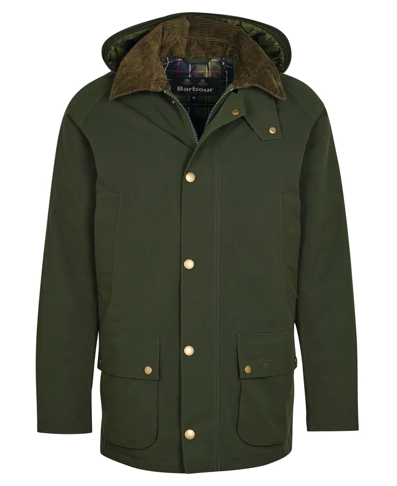 Barbour Mens Winter Ashby Waterproof Jacket-7