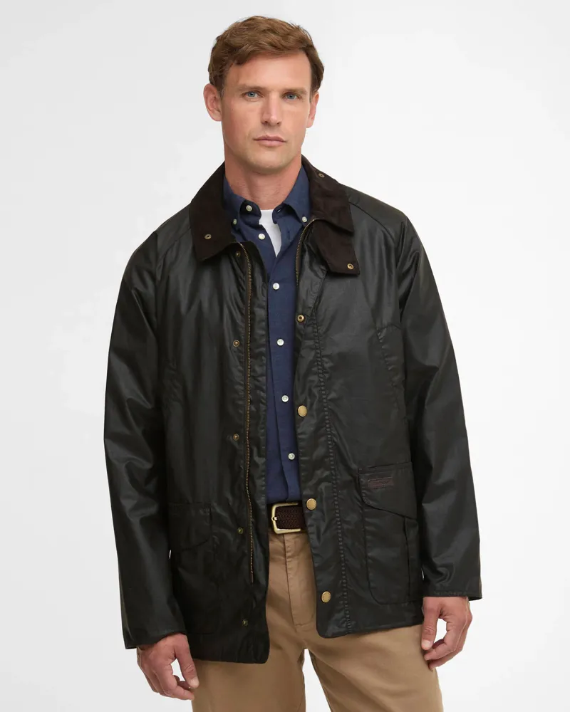 Barbour Lightweight Stratford Waxed Jacket Olive