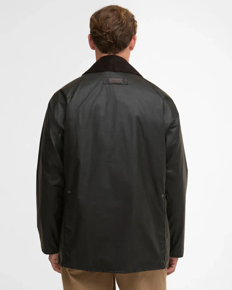 Barbour Lightweight Stratford Waxed Jacket Olive-1
