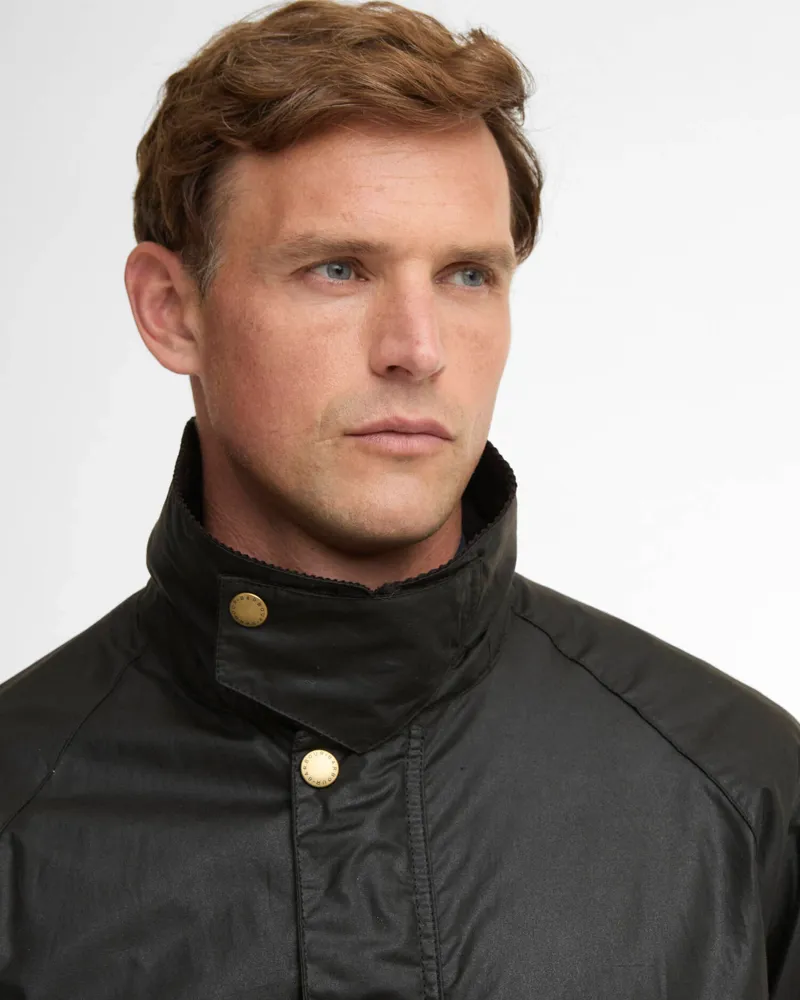Barbour Lightweight Stratford Waxed Jacket Olive-2