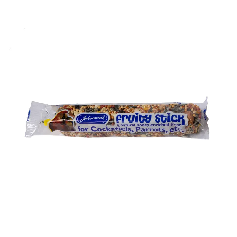 Johnsons Fruity Sticks for Cockatiels and Parrots 45g