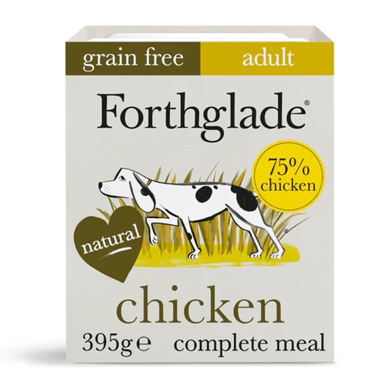 Forthglade Grain Free Chicken and Butternut Squash Wet Dog Food 1Yr 