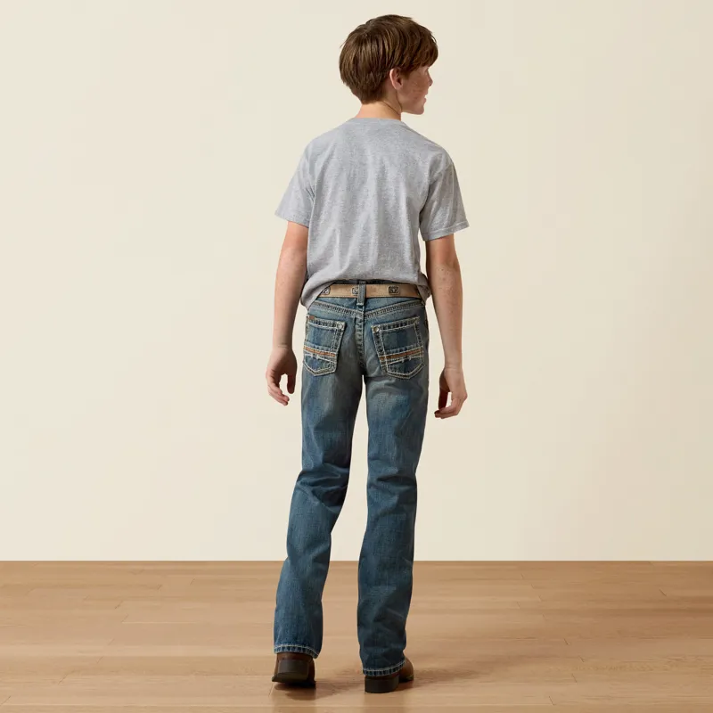 Ariat B4 Relaxed Coltrane Bootcut Jean in Durango-2