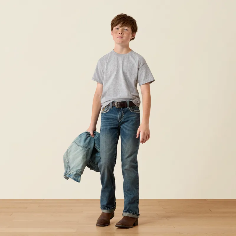Ariat B4 Relaxed Coltrane Bootcut Jean in Durango-1