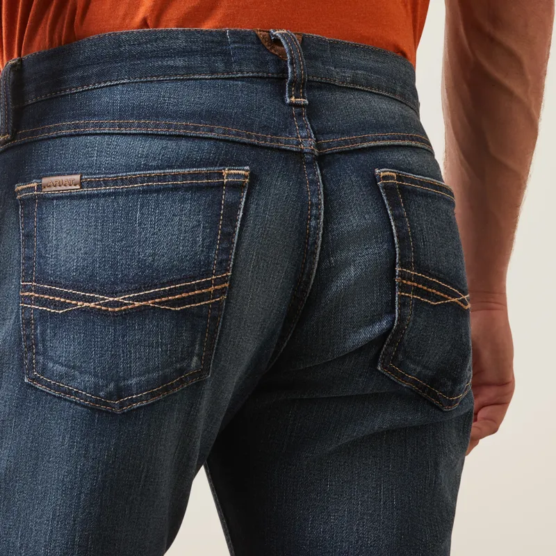 Ariat Mens M7 Rocker Stretch Legacy Straight Leg Jean in Fremont-4