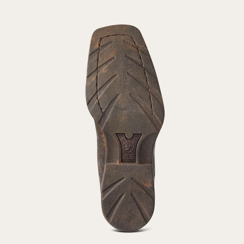 Ariat Mens Midtown Rambler Western Boot in Stone-1