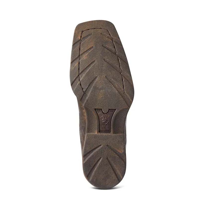 Ariat Mens Midtown Rambler Western Boots in Stone-3